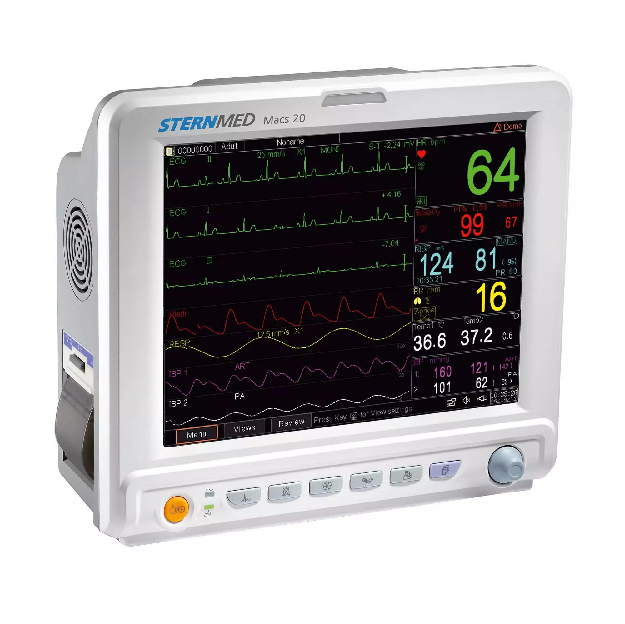MONITOR PARA PACIENTE DE 5 PARAMETROS - STERNMED